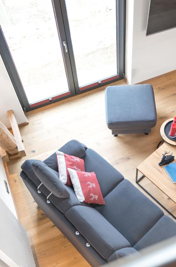 Chalet-Ferienwohnung Giebeltraum, 115 Qm, Wellness/Fitness/Sauna - Bergroedelhof Feilitzsch ภายนอก รูปภาพ